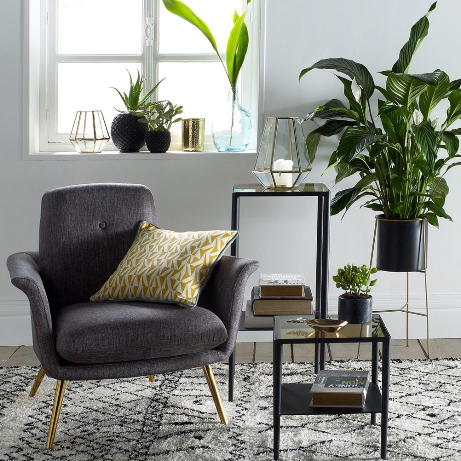 Nový interiérový trend – stojany na pokojové rostliny