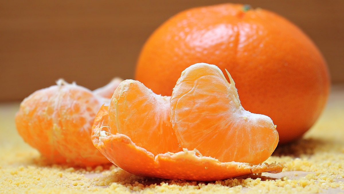 oloupaná mandarinka