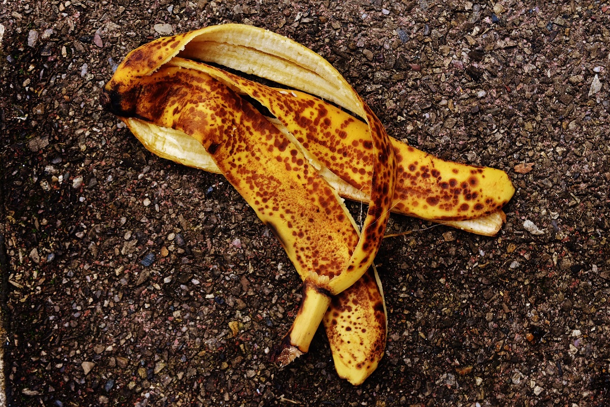 banánová slupka