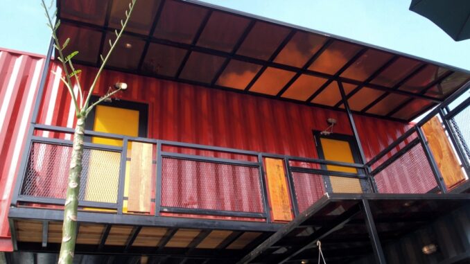 Spectacular 20ft Off-The-Grid Tiny Shipping Container House 