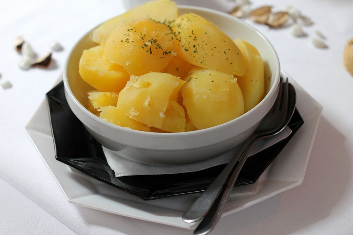 Uvařené brambory