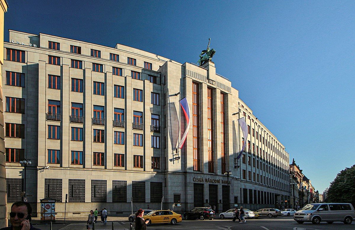 Budova ČNB v Praze