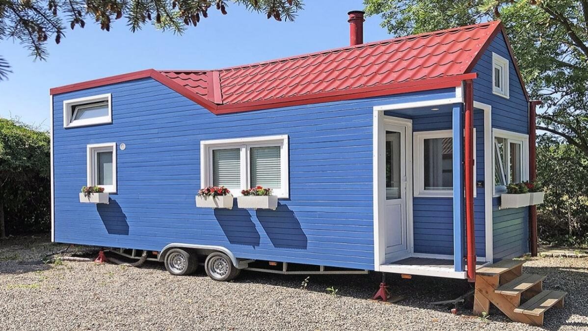 Tiny house na podvozku může sloužit jako trvalý domov